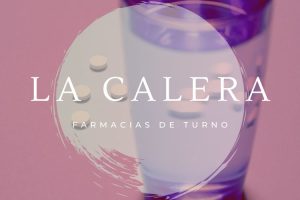Farmacias de turno en La Calera
