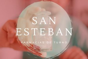 Farmacias de turno en San Esteban